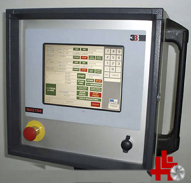 gmc stehende plattensäge 180CNC V 5200 monitor