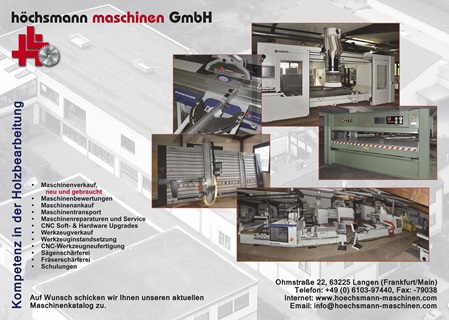 Höchsmann Holzbearbeitungsmaschinen Hessen