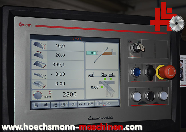 scm formatkreissaege six display